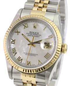 Aaa Replica Rolex Datejust 16233 Caliber 3135 Automatic Movement 36mm Gold/steel Case Mens/unisex Watch