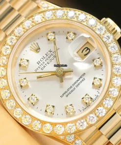 Discount Copy Rolex Lady-datejust 69178 Caliber 2135 Automatic Movement 26mm Yellow Gold Case Womens Watch