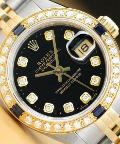 Cheap Replica Rolex Lady-datejust 69173 Caliber 2135 Automatic Movement 26mm Steel Case Womens Watch