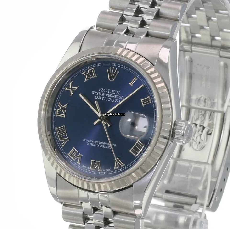 1:1 Replica Rolex Datejust 16234 Caliber 3135 Automatic Movement 36mm Steel Case Mens/unisex Watch - Image 6
