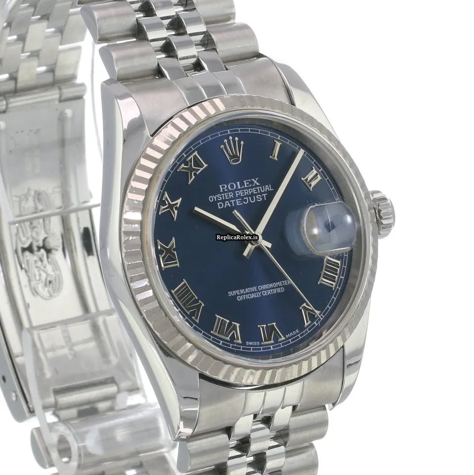 1:1 Replica Rolex Datejust 16234 Caliber 3135 Automatic Movement 36mm Steel Case Mens/unisex Watch - Image 7