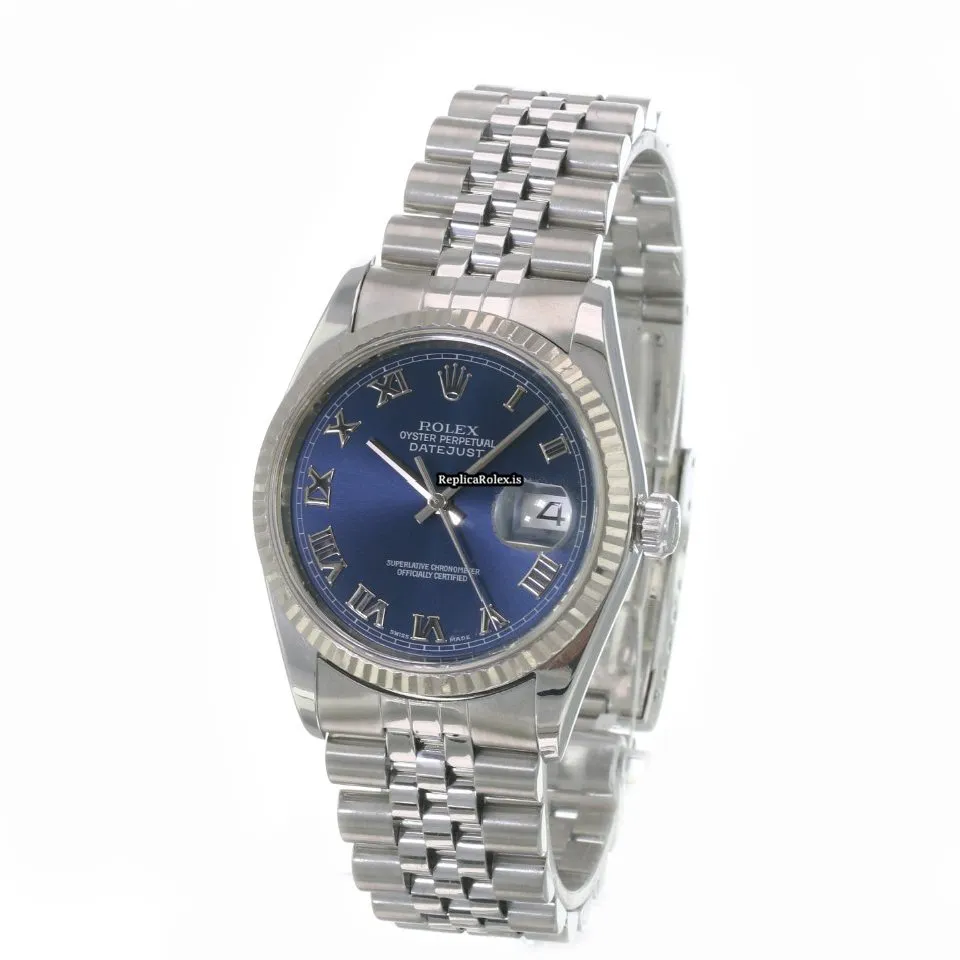 1:1 Replica Rolex Datejust 16234 Caliber 3135 Automatic Movement 36mm Steel Case Mens/unisex Watch - Image 9