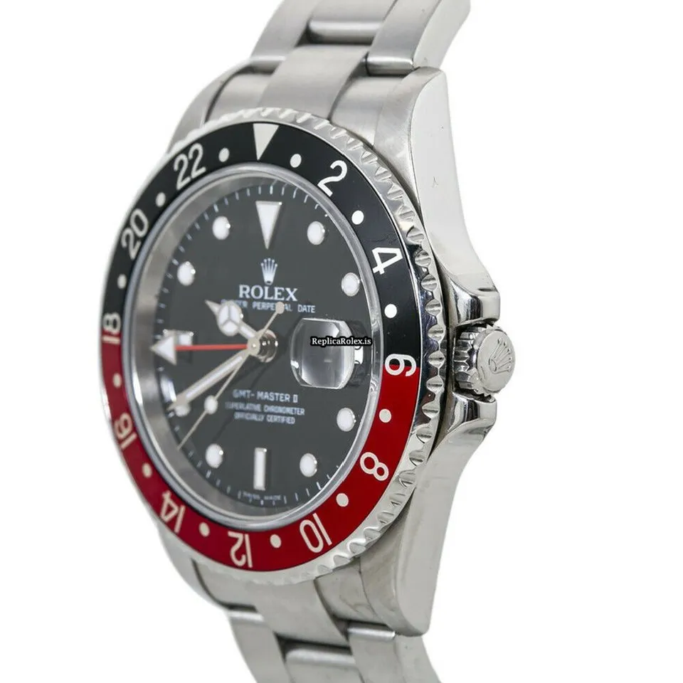 Luxury Clone Rolex Gmt-master II 16710t Automatic Movement 40mm Steel Case Mens/unisex Watch - Image 3