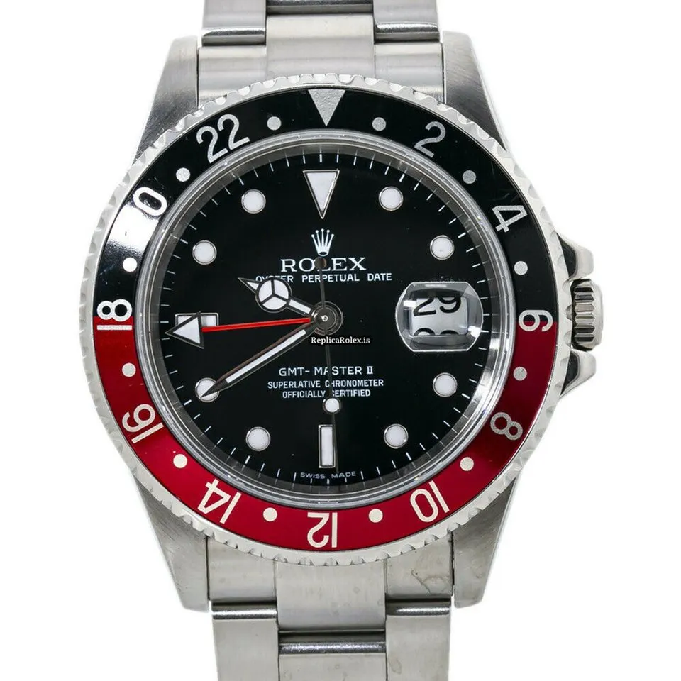 Luxury Clone Rolex Gmt-master II 16710t Automatic Movement 40mm Steel Case Mens/unisex Watch - Image 4