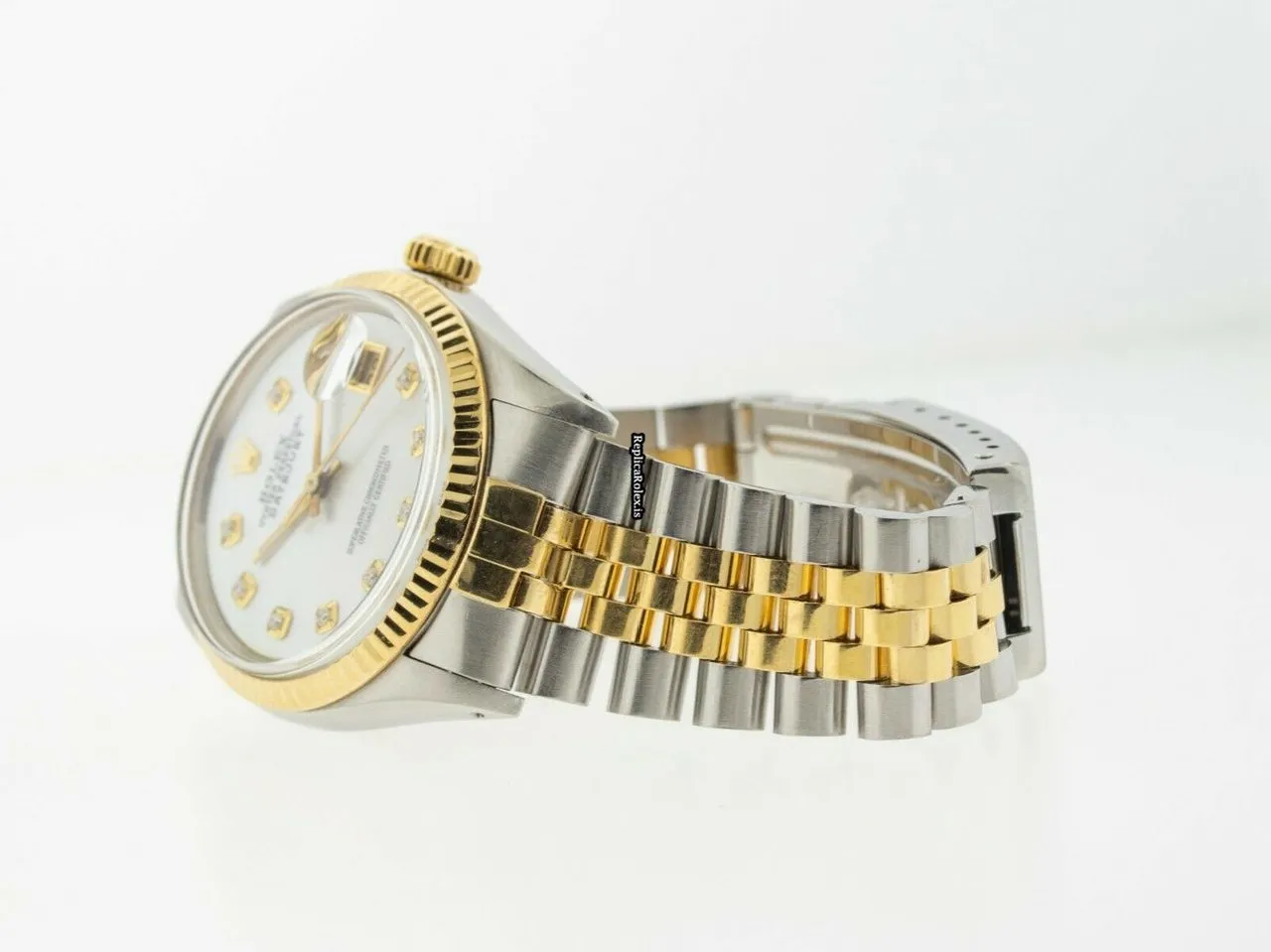 Recommend Copies Rolex Datejust 16013 Automatic Movement 36mm Gold/steel Case Mens/unisex Watch - Image 10