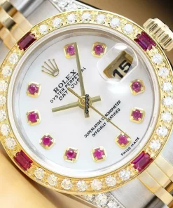 Awesome Replica Rolex Lady-datejust 69173 Caliber 2135 Automatic Movement 26mm Steel Case Womens Watch