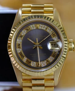 Wonderful Replica Rolex Lady-datejust 69178 Caliber 2135 Automatic Movement 26mm Yellow Gold Case Womens Watch