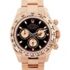 Beautiful Replica Rolex Daytona 116505 Automatic Movement 40mm Rose Gold Case Watch
