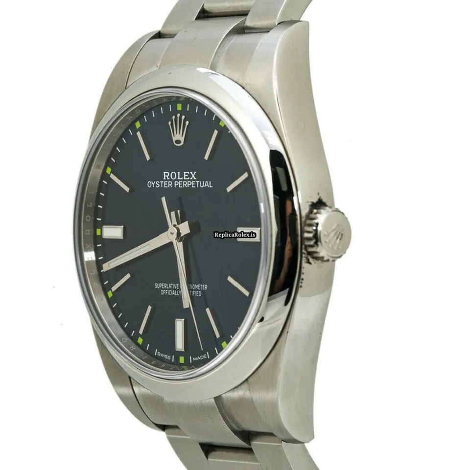 Inexpensive Clone Rolex Oyster Perpetual 39 114300 Automatic Movement 39mm Steel Case Mens/unisex Watch - Image 3