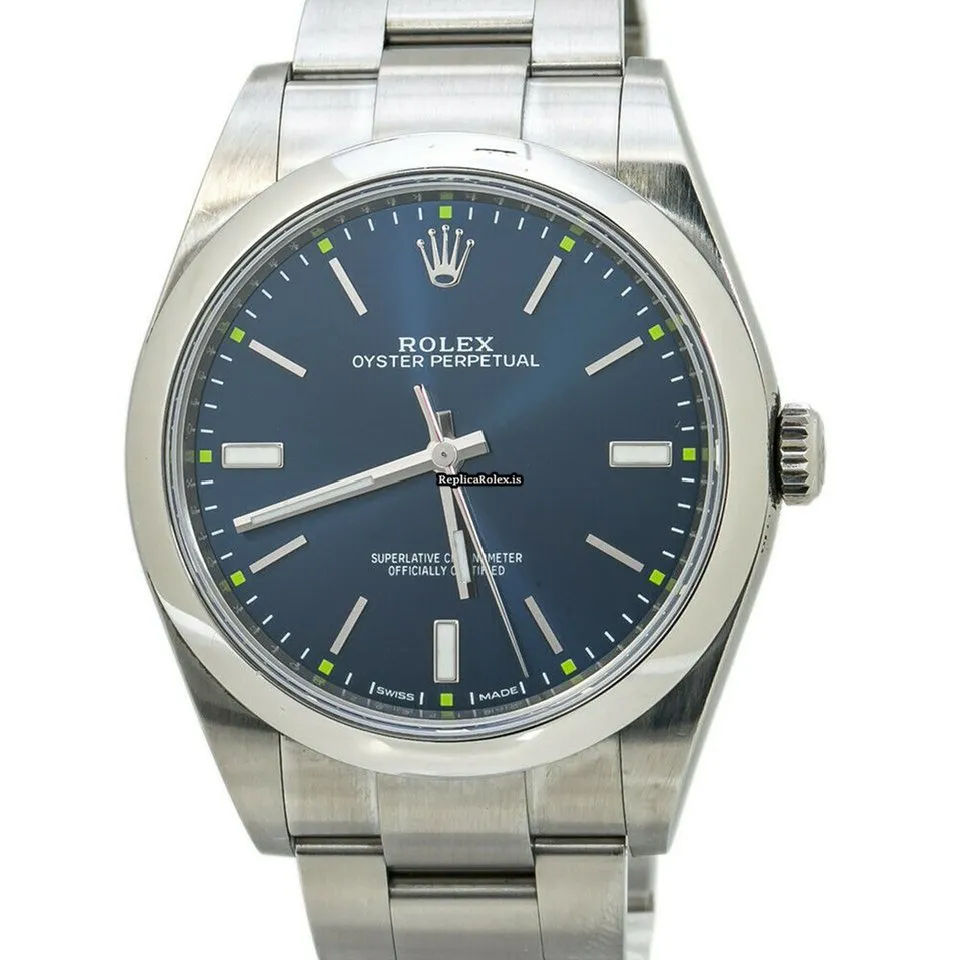 Inexpensive Clone Rolex Oyster Perpetual 39 114300 Automatic Movement 39mm Steel Case Mens/unisex Watch - Image 4