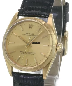 Cool Fake Rolex Oyster Perpetual 34 1005 Caliber 1570 Automatic Movement 34mm Yellow Gold Case Mens/unisex Watch