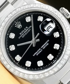 Stylish Fake Rolex Datejust 1601 Caliber 1570 Automatic Movement 36mm Steel Case Mens/unisex Watch