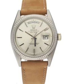 Durable Replica Rolex Day-date 36 1803 Automatic Movement 36mm White Gold Case Mens/unisex Watch