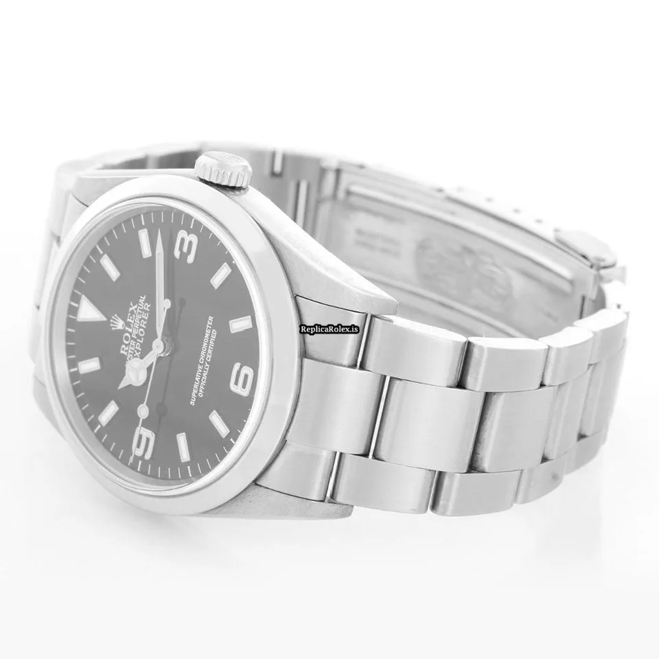 Suitable Replica Rolex Explorer 114270 Automatic Movement 36mm Steel Case Mens/unisex Watch - Image 2
