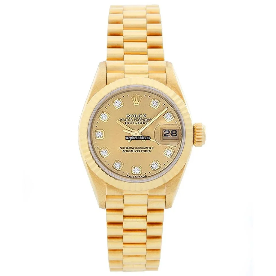 Quality Replica Rolex Lady-datejust 69178 Automatic Movement Womens Watch