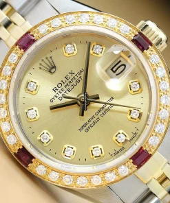 Pleasing Fake Rolex Lady-datejust 6917 Caliber 2030 Automatic Movement 26mm Steel Case Womens Watch