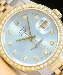 Amazing Fake Rolex Datejust 16233 Caliber 3135 Automatic Movement 36mm Steel Case Mens/unisex Watch