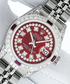 Amazing Replica Rolex Lady-datejust 6917 Caliber 2030 Automatic Movement 26mm Steel Case Womens Watch