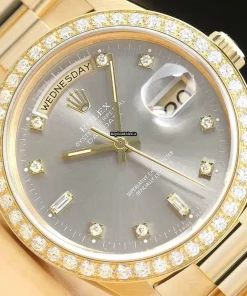 Unique Replica Rolex Day-date 36 18238 Caliber 3155 Automatic Movement 36mm Yellow Gold Case Mens/unisex Watch