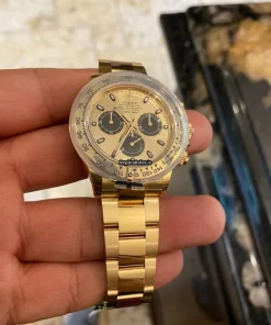 Fabulous Replica Rolex Daytona 116508 Caliber 4130 Automatic Movement 40mm Yellow Gold Case Mens/unisex Watch