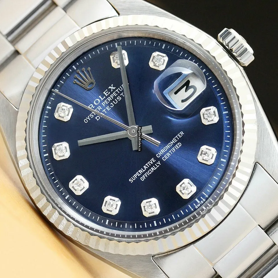 Fantastic Fake Rolex Datejust 1601 Caliber 1570 Automatic Movement 36mm Steel Case Mens/unisex Watch
