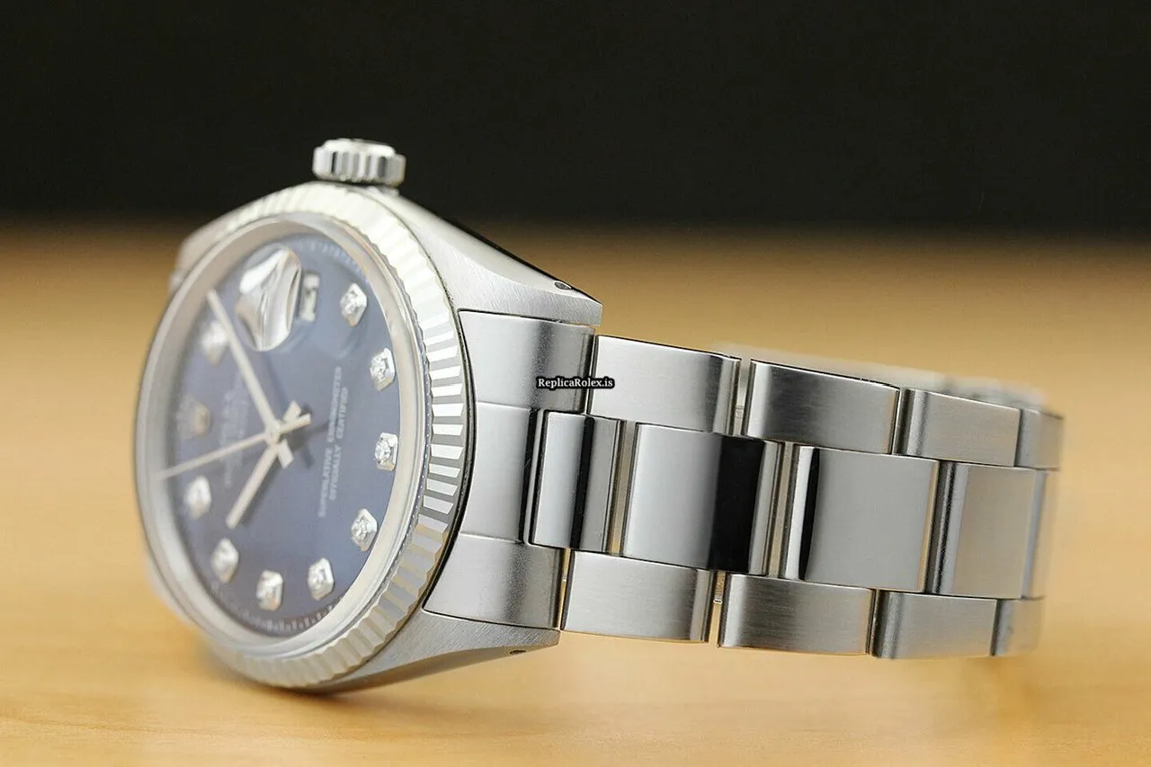 Fantastic Fake Rolex Datejust 1601 Caliber 1570 Automatic Movement 36mm Steel Case Mens/unisex Watch - Image 4