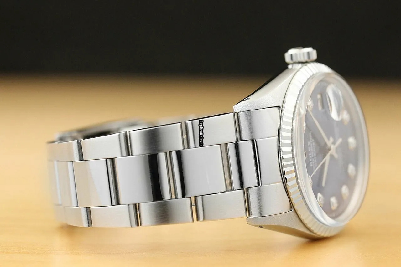 Fantastic Fake Rolex Datejust 1601 Caliber 1570 Automatic Movement 36mm Steel Case Mens/unisex Watch - Image 6