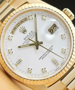 1:1 Replica Rolex Day-date 36 18238 Caliber 3155 Automatic Movement 36mm Yellow Gold Case Mens/unisex Watch