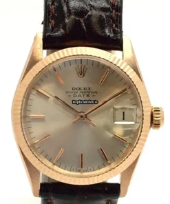 High-end Clone Rolex Oyster Perpetual Date 6627 Caliber 1161 Automatic Movement 31mm Rose Gold Case Watch