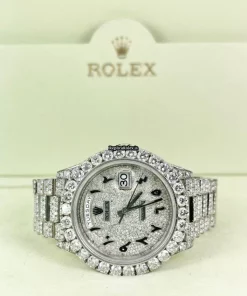 Superior Fake Rolex Day-date 40 228239 Caliber 3255 Automatic Movement 40mm White Gold Case Mens/unisex Watch