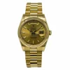 Design Replica Rolex Day-date 36 118208 Automatic Movement 36mm Yellow Gold Case Mens/unisex Watch