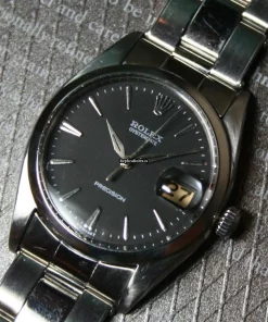 Beautiful Replicas Rolex Oyster Precision 6494 Caliber 1210 Manual Winding Movement 34mm Steel Case Mens/unisex Watch
