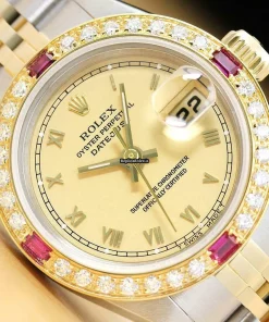 Superior Replica Rolex Lady-datejust 69173 Caliber 2135 Automatic Movement 26mm Steel Case Womens Watch
