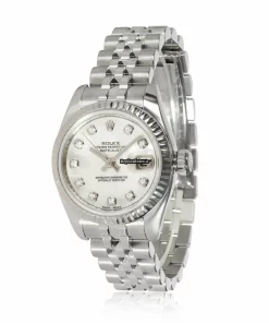 Nice Fake Rolex Lady-datejust 179174 Automatic Movement 26mm Gold/steel Case Womens Watch
