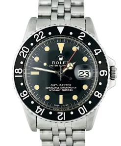 Quality Replica Rolex Gmt-master 1675 Caliber 1570 Automatic Movement 40mm Steel Case Mens/unisex Watch