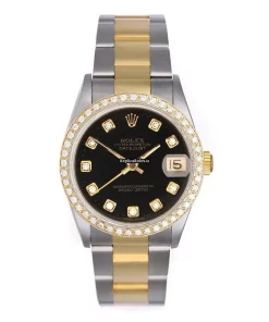 Fantastic Fake Rolex Datejust 16233 Automatic Movement 36mm Gold/steel Case Mens/unisex Watch
