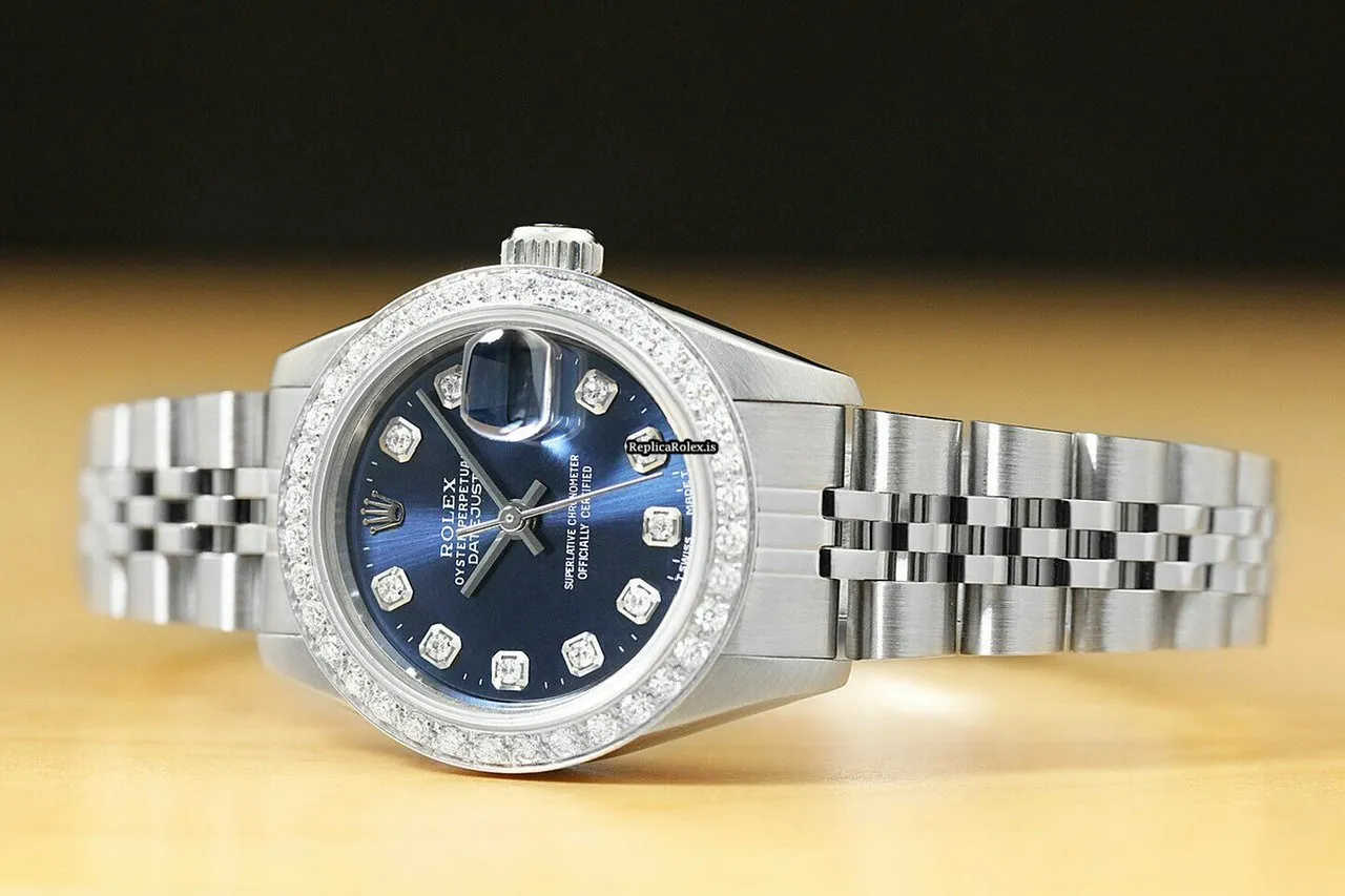 Affordable Copies Rolex Lady-datejust 69174 Caliber 2135 Automatic Movement 26mm Steel Case Womens Watch - Image 2