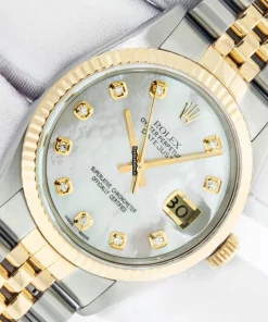 Distinctive Fake Rolex Datejust 16013 Caliber 3135 Automatic Movement 36mm Gold/steel Case Mens/unisex Watch