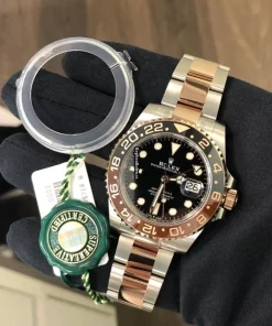Inexpensive Replica Rolex Gmt-master II 126711chnr Caliber 3285 Automatic Movement 40mm Gold/steel Case Mens/unisex Watch