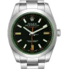 Defect Replica Rolex Milgauss 116400gv Automatic Movement 40mm Steel Case Mens/unisex Watch