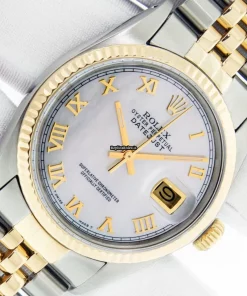 Excellent Replica Rolex Datejust 16013 Caliber 3035 Automatic Movement 36mm Gold/steel Case Mens/unisex Watch