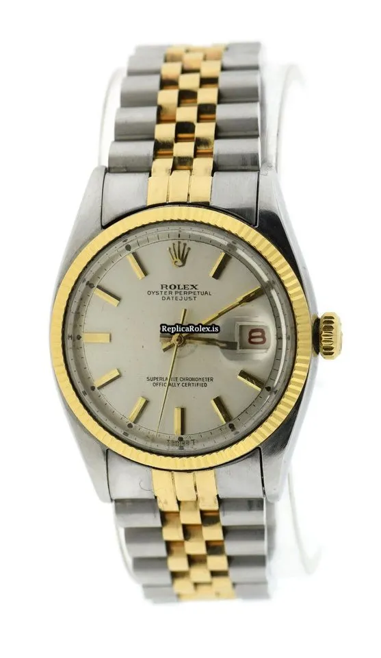 Incredible Replica Rolex Bubble Back 6105 Automatic Movement 35mm Gold/steel Case Mens/unisex Watch