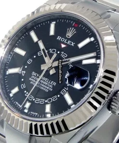 Luxury Replica Rolex Sky-dweller 326934 Automatic Movement 42mm Steel Case Mens/unisex Watch
