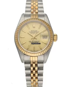 Superior Fake Rolex Lady-datejust 69173 Automatic Movement 26mm Steel Case Womens Watch