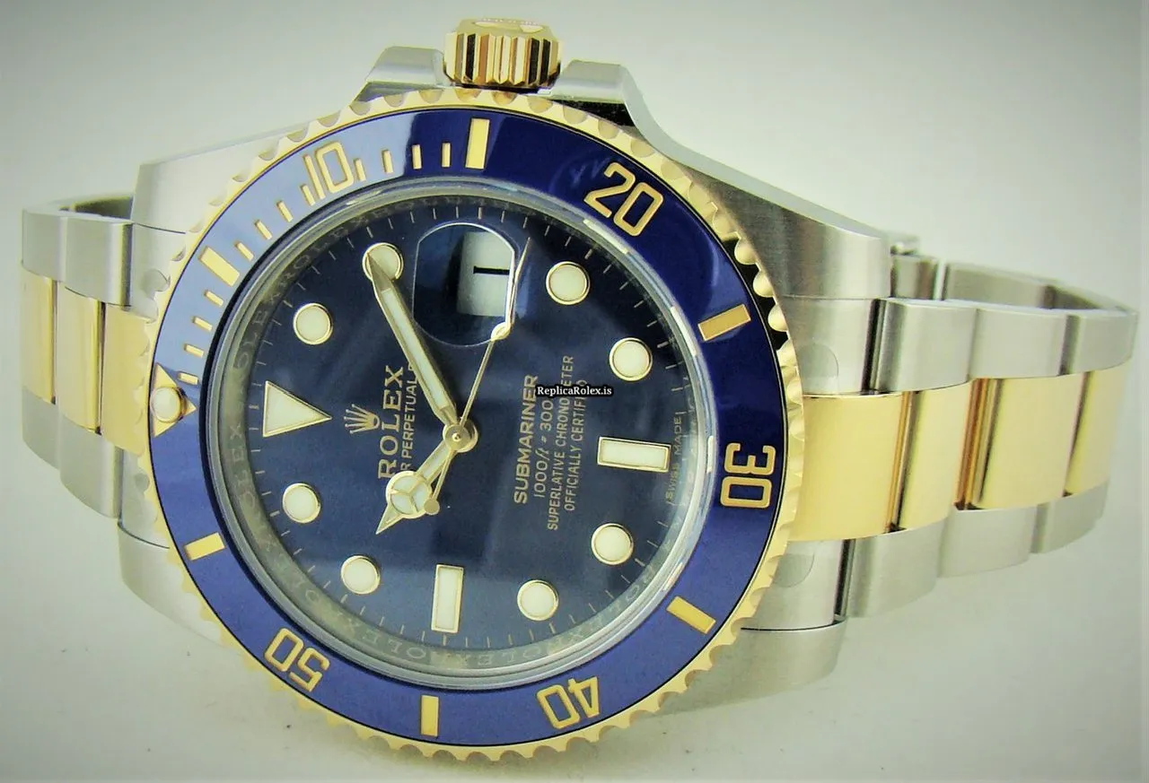Attractive Replica Rolex Submariner Date 116613lb Caliber 3135 Automatic Movement 40mm Gold/steel Case Mens/unisex Watch