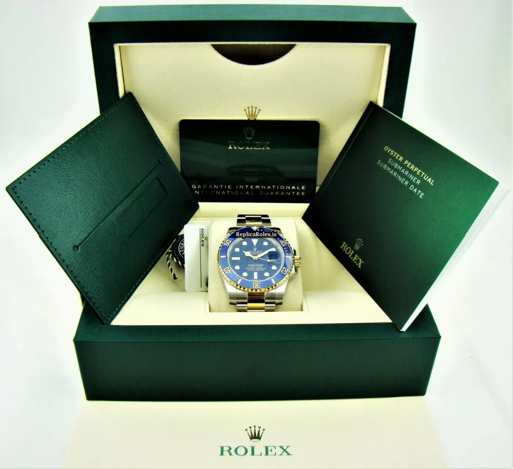 Attractive Replica Rolex Submariner Date 116613lb Caliber 3135 Automatic Movement 40mm Gold/steel Case Mens/unisex Watch - Image 6