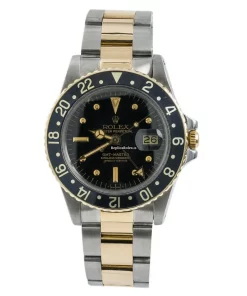 Fine Replica Rolex Gmt-master 1675 40mm Steel Case Mens/unisex Watch