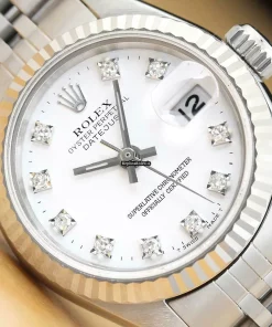 Design Replica Rolex Lady-datejust 69174 Caliber 2135 Automatic Movement 26mm Steel Case Womens Watch