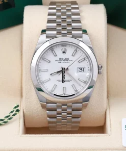Fine Fake Rolex Datejust 126300 Caliber 3235 Automatic Movement 41x48mm Steel Case Mens/unisex Watch