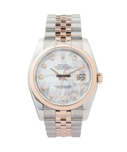 Attractive Replica Rolex Datejust 116231 Caliber 3135 Automatic Movement 36mm Gold/steel Case Mens/unisex Watch